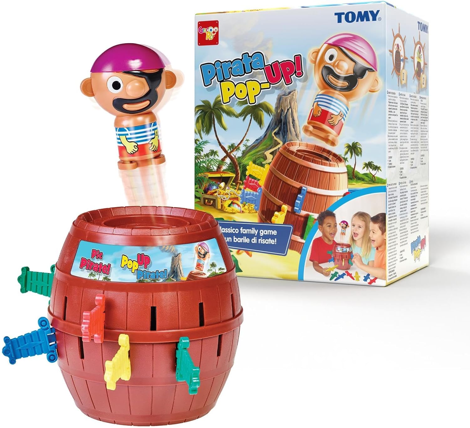 Il pirata popo - Dettaglio del gioco pirata